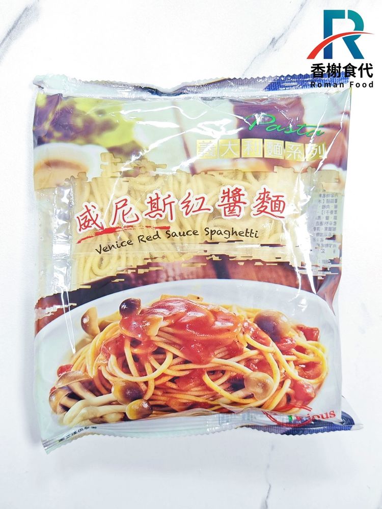 源冠義大利麵 威尼斯紅醬麵 包裝